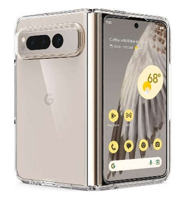 GOOGLE PIXEL FOLD PREMIUM SLIM ULTRA HYBRID CASE CLEAR | SPIGEN