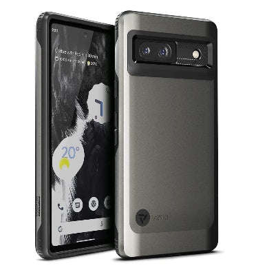 GOOGLE PIXEL 7A PREMIUM DUAL LAYER HYBRID TPU CASE GRAPHITE GRAY/BLACK | VENA