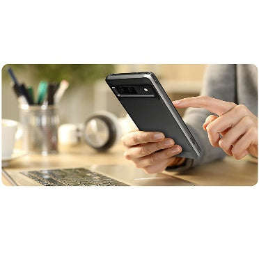 GOOGLE PIXEL 7A PREMIUM DUAL LAYER HYBRID TPU CASE GRAPHITE GRAY/BLACK | VENA