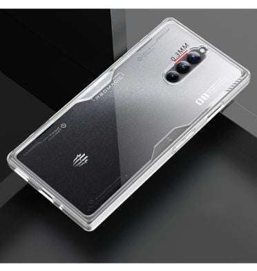 NUBIA RED MAGIC 8 PRO PREMIUM HYBRID BUMPER CASE CLEAR