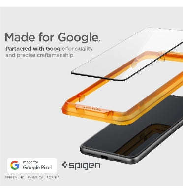 GOOGLE PIXEL 8 PRO PREMIUM TEMPERED GLASS SCREEN PROTECTOR 2PK | SPIGEN