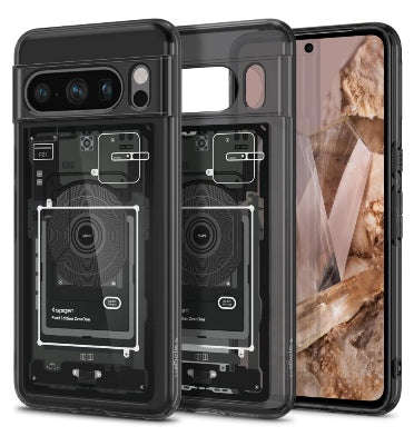 GOOGLE PIXEL 8 PRO PREMIUM ULTRA HYBRID CASE ZERO ONE | SPIGEN