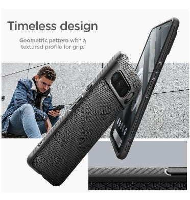 GOOGLE PIXEL 8 PRO PREMIUM SLIM LIQUID AIR CASE BLACK | SPIGEN