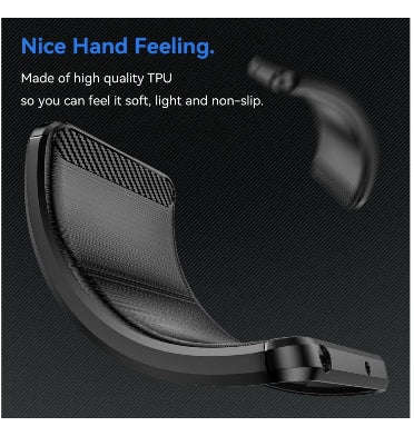 GOOGLE PIXEL 8 PREMIUM SLIM CARBON FIBRE CASE BLACK