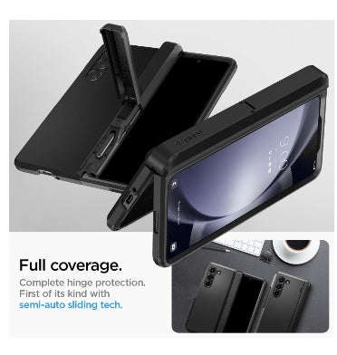 SAMSUNG GALAXY Z FOLD 5 PREMIUM TOUGH ARMOR PRO P CASE BLACK | SPIGEN