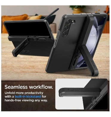 SAMSUNG GALAXY Z FOLD 5 PREMIUM TOUGH ARMOR PRO P CASE BLACK | SPIGEN