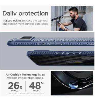 GOOGLE PIXEL 8 PRO PREMIUM SLIM LIQUID AIR CASE NAVY BLUE | SPIGEN