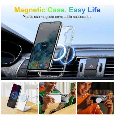 SAMSUNG GALAXY S23 FE PREMIUM MAGSAFE CASE CLEAR | MEIFIGNO