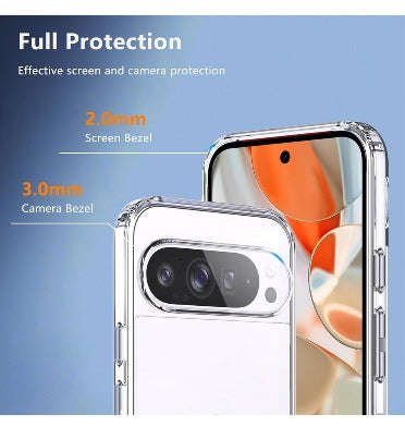GOOGLE PIXEL 9 PRO XL SLIM TPU BUMPER CASE CLEAR | CASE88