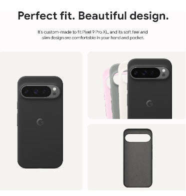GOOGLE PIXEL 9 PRO XL SOFT SHELL CASE OBSIDIAN