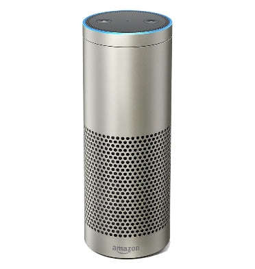 AMAZON ECHO PLUS 2017 WITH BUILT-IN SMART HUB SILVER