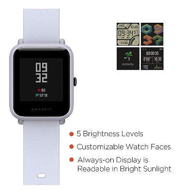 XIAOMI HUAMI AMAZFIT BIP WHITE