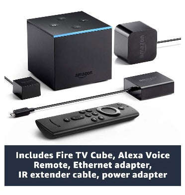 AMAZON FIRE TV CUBE STREAMING MEDIA PLAYER 4K ULTRA HD (2019)