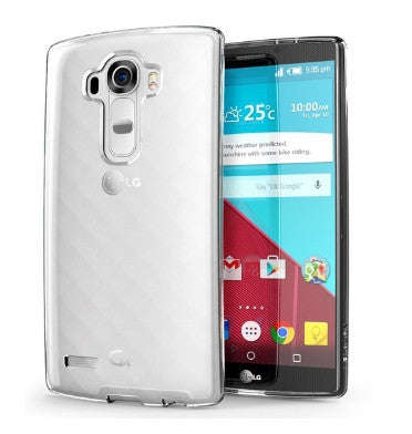 LG G4 PREMIUM THIN FIT HYBRID CASE CRYSTAL CLEAR | I-BLASON