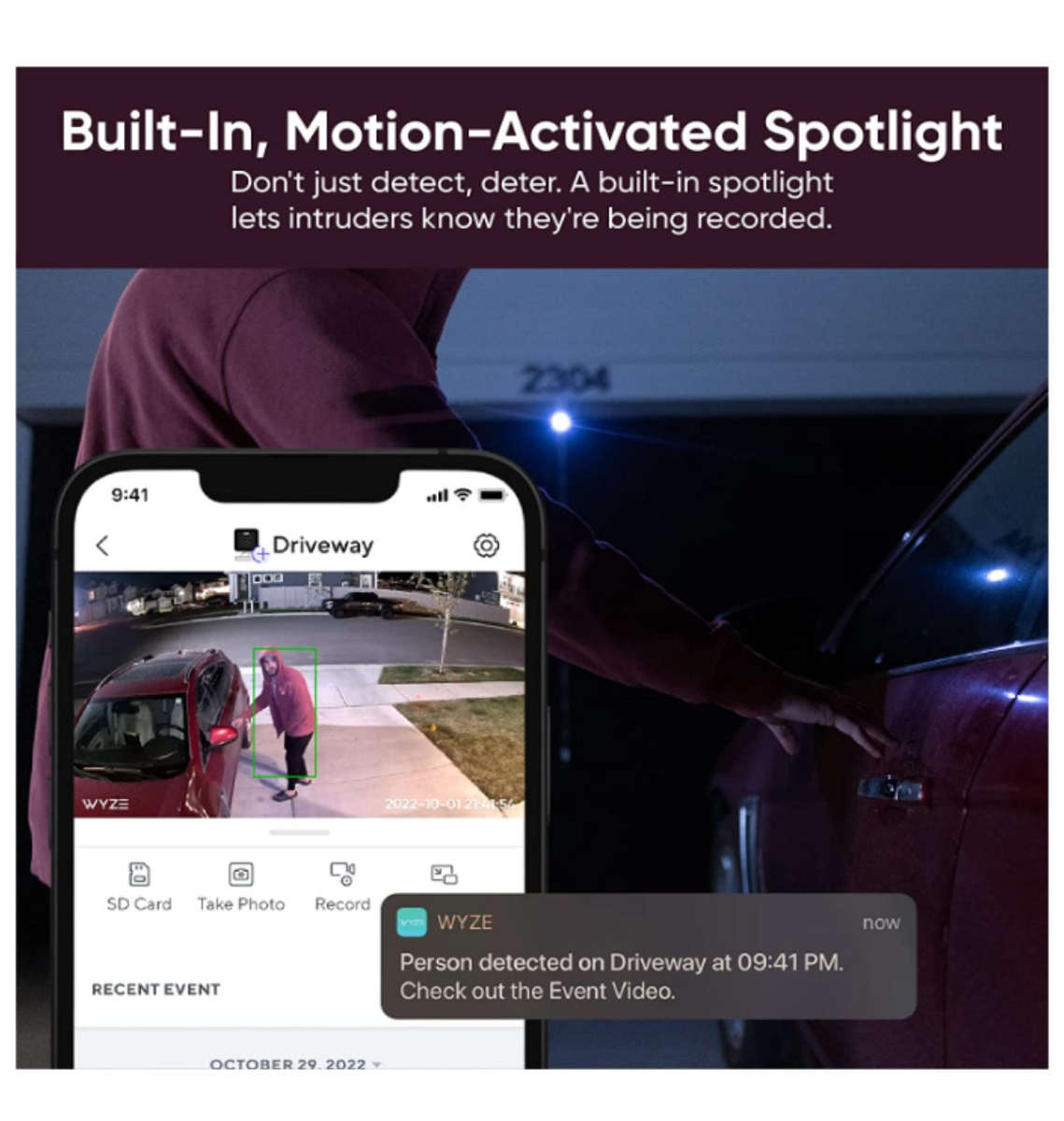 WYZE CAM V3 PRO SMART HOME CAMERA