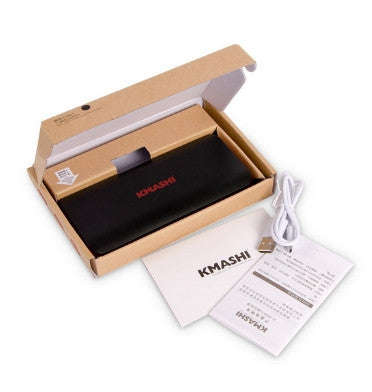 KMASHI 10000mAh DUAL USB PORTABLE POWERBANK CHARGER BLACK/RED