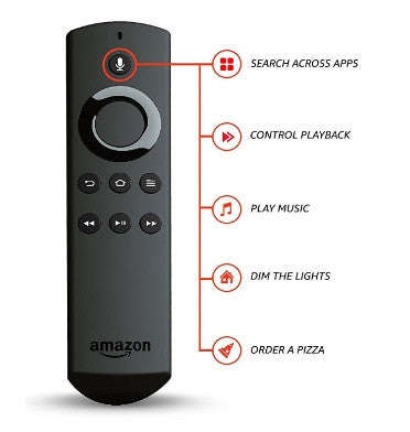 AMAZON FIRE TV STICK HDMI STREAMING MEDIA PLAYER WITH ALEXA VOICE REMOTE