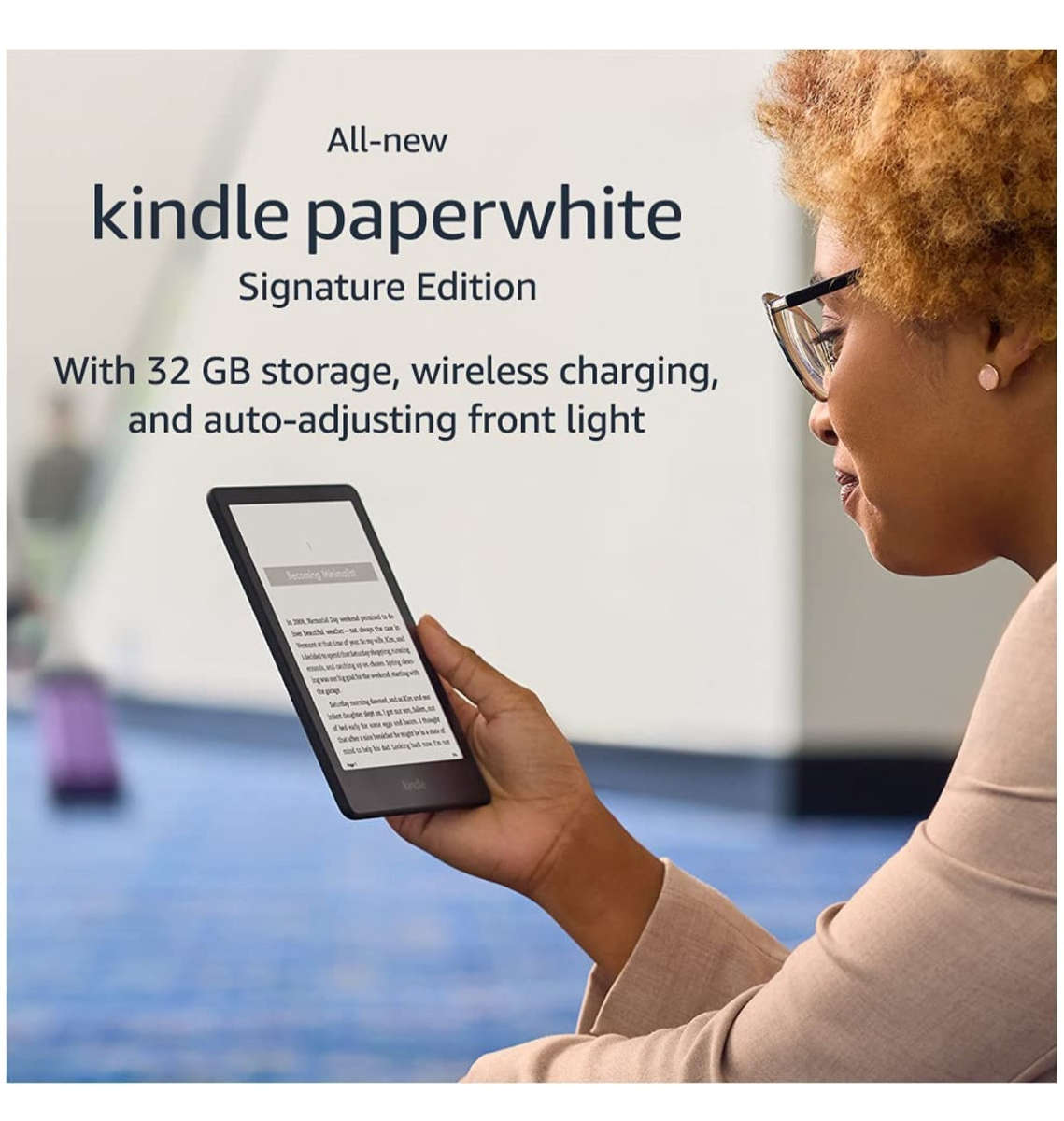 AMAZON KINDLE 6.8" 32GB SIGNATURE EDITION BLACK (2021)