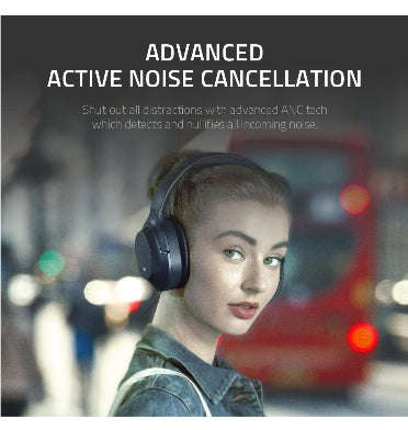 RAZER OPUS THX ACTIVE NOISE CANCELLING WIRELESS HEADPHONES CLASSIC BLACK