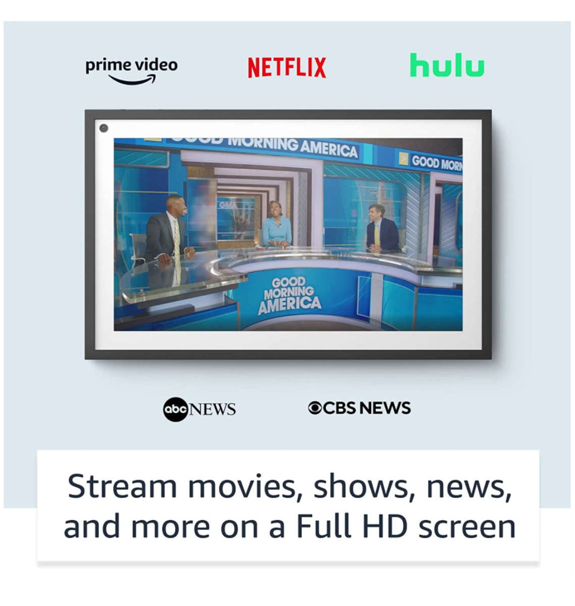 AMAZON ECHO SHOW 15 SMART DISPLAY BLACK (2021)