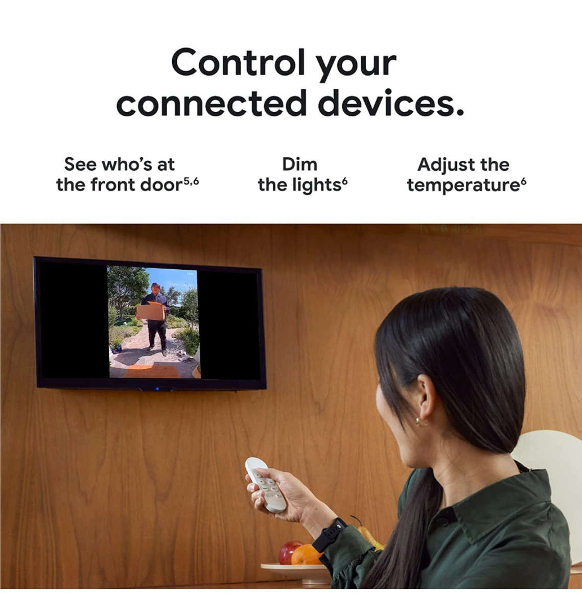 GOOGLE CHROMECAST 4 HD WITH GOOGLE TV SNOW