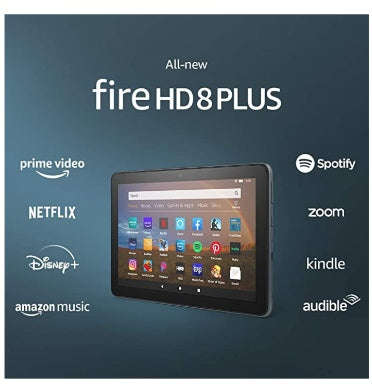 AMAZON FIRE HD 8" PLUS TABLET 32GB WI-FI BLACK (2020)