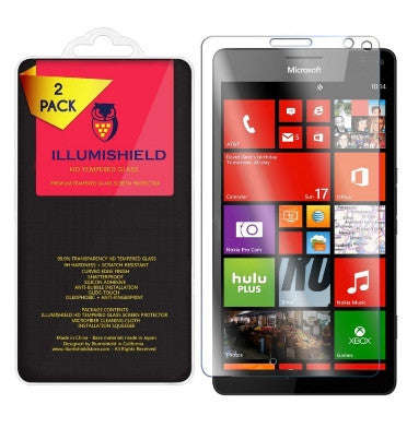 MICROSOFT LUMIA 950XL PREMIUM TEMPERED GLASS SCREEN PROTECTOR 9H 2PACK | ILLUMISHIELD