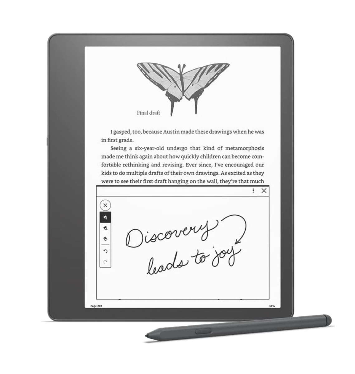 AMAZON KINDLE SCRIBE 10.2" 32GB WITH PREMIUM PEN BLACK (2022)