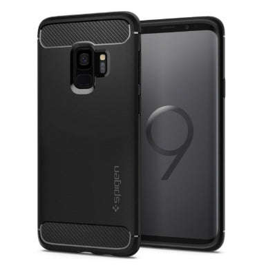 SAMSUNG GALAXY S9 PREMIUM RUGGED CASE BLACK | SPIGEN