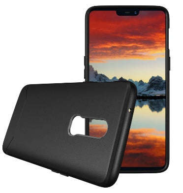 ONEPLUS 6 ULTRA SLIM ARCH CASE MATTE BLACK | TUDIA