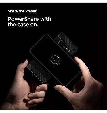 SAMSUNG GALAXY S10E PREMIUM RUGGED CASE BLACK | SPIGEN