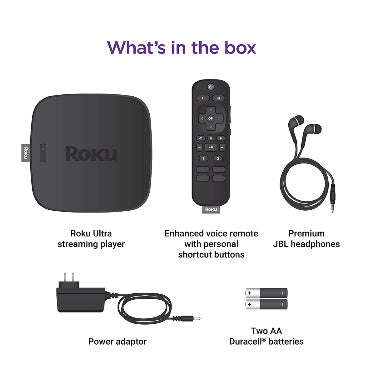 ROKU ULTRA 4K/HDR UHD STREAMING MEDIA PLAYER 4670R (2019)