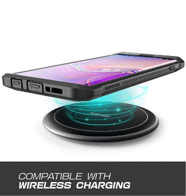 SAMSUNG GALAXY S10+ FULL BODY RUGGED PROTECTIVE CASE BLACK | SUPCASE