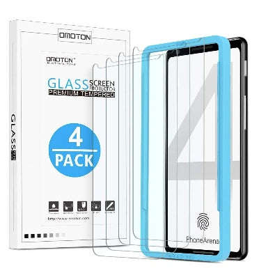 GOOGLE PIXEL 4 PREMIUM TEMPERED GLASS SCREEN PROTECTOR 9H 4PK | OMOTION
