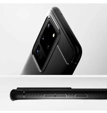 SAMSUNG GALAXY S20 ULTRA PREMIUM RUGGED CASE BLACK | SPIGEN