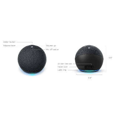 AMAZON ECHO DOT (2020) CHARCOAL