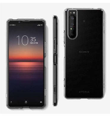 SONY XPERIA 1ii (2020) PREMIUM SLIM LIQUID CRYSTAL CASE CLEAR | SPIGEN
