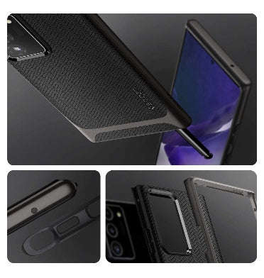 SAMSUNG GALAXY NOTE 20 ULTRA PREMIUM NEO HYBRID CASE GUNMETAL | SPIGEN