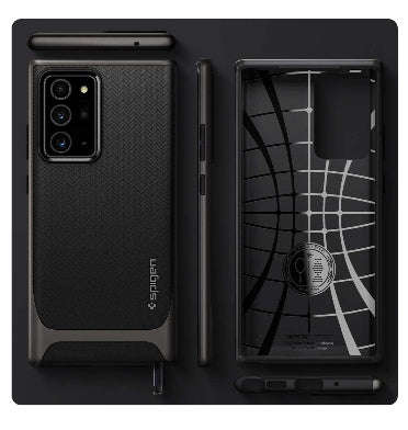 SAMSUNG GALAXY NOTE 20 ULTRA PREMIUM NEO HYBRID CASE GUNMETAL | SPIGEN