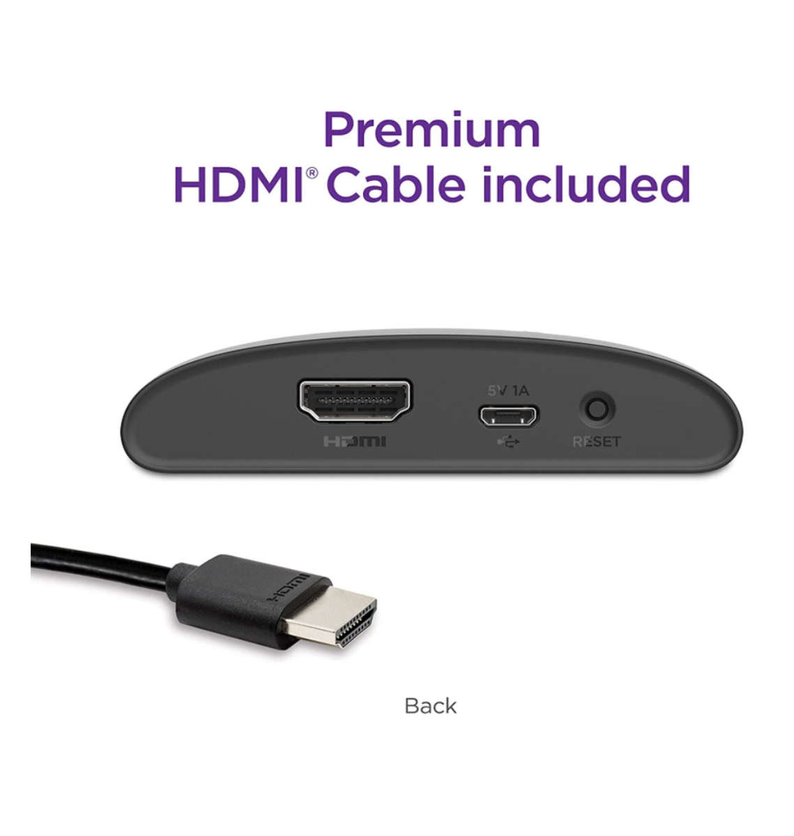 ROKU EXPRESS 4K+ STREAMING STICK MEDIA PLAYER (2021)