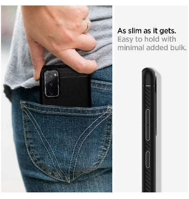 SAMSUNG GALAXY S20 FE PREMIUM RUGGED CASE BLACK | SPIGEN