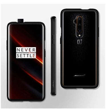 ONEPLUS 7T PRO PREMIUM HYBRID CASE CLEAR/BLACK | SPIGEN