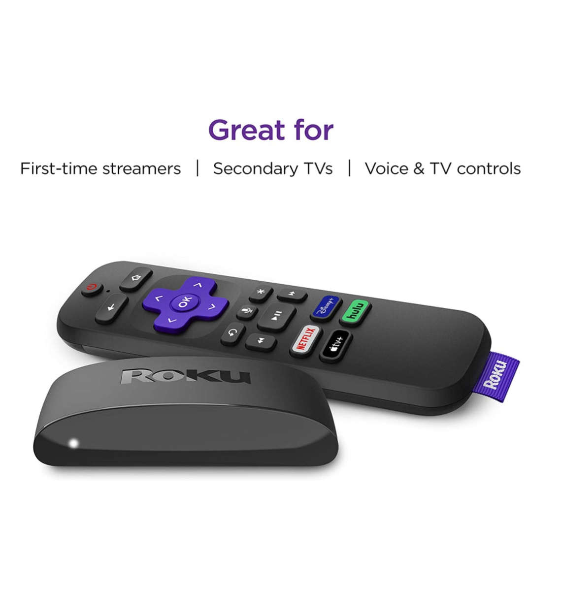 ROKU EXPRESS 4K+ STREAMING STICK MEDIA PLAYER (2021)