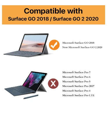 MICROSOFT SURFACE GO 2 RUGGED CASE BLACK | MOKO