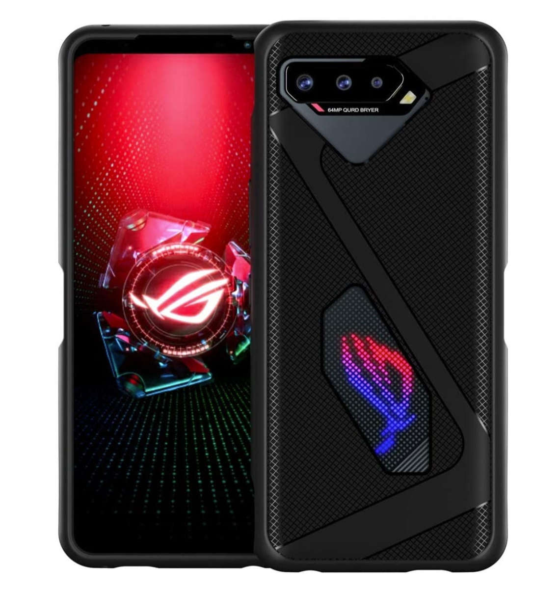 ASUS ROG PHONE 5 PREMIUM ULTRA SLIM TPU CASE BLACK