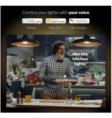 PHILIPS HUE LED BULB WHITE WORKS WITH AMAZON ECHO 2PK