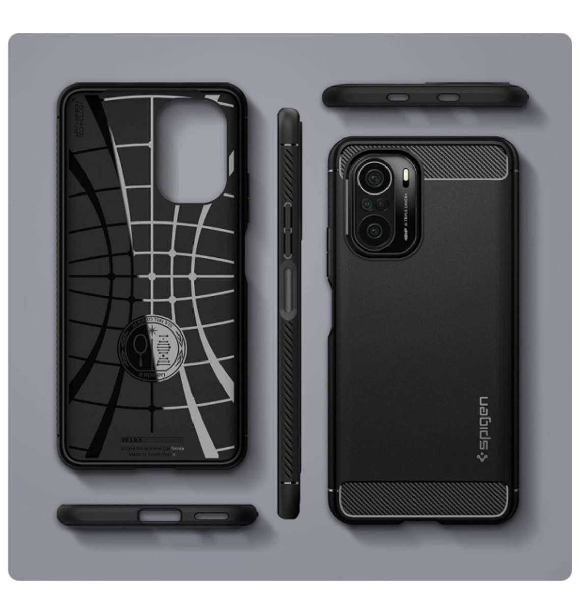 XIAOMI MI 11i PREMIUM RUGGED CASE BLACK | SPIGEN