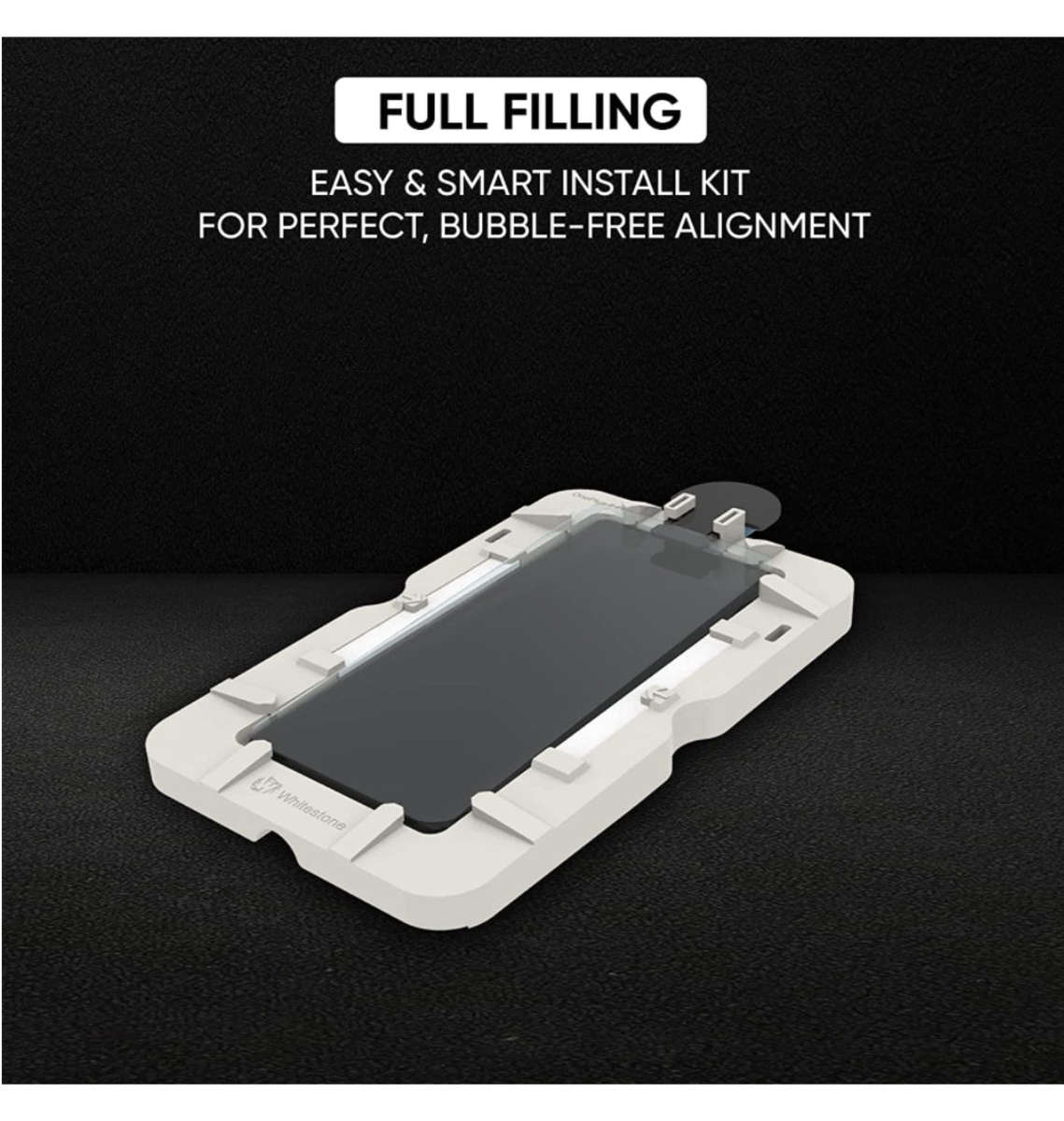 ONEPLUS 9 PRO TEMPERED SCREEN PROTECTOR 3D CURVED DOME GLASS 4PK | WHITESTONE