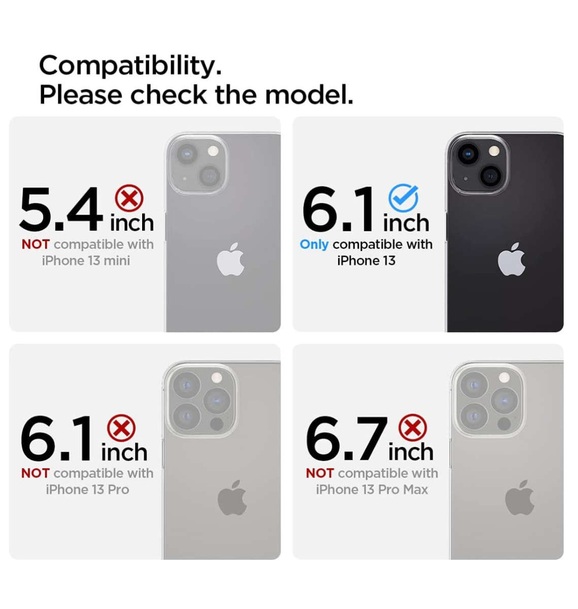 IPHONE 13 PREMIUM ULTRA HYBRID CRYSTAL CASE CLEAR | SPIGEN