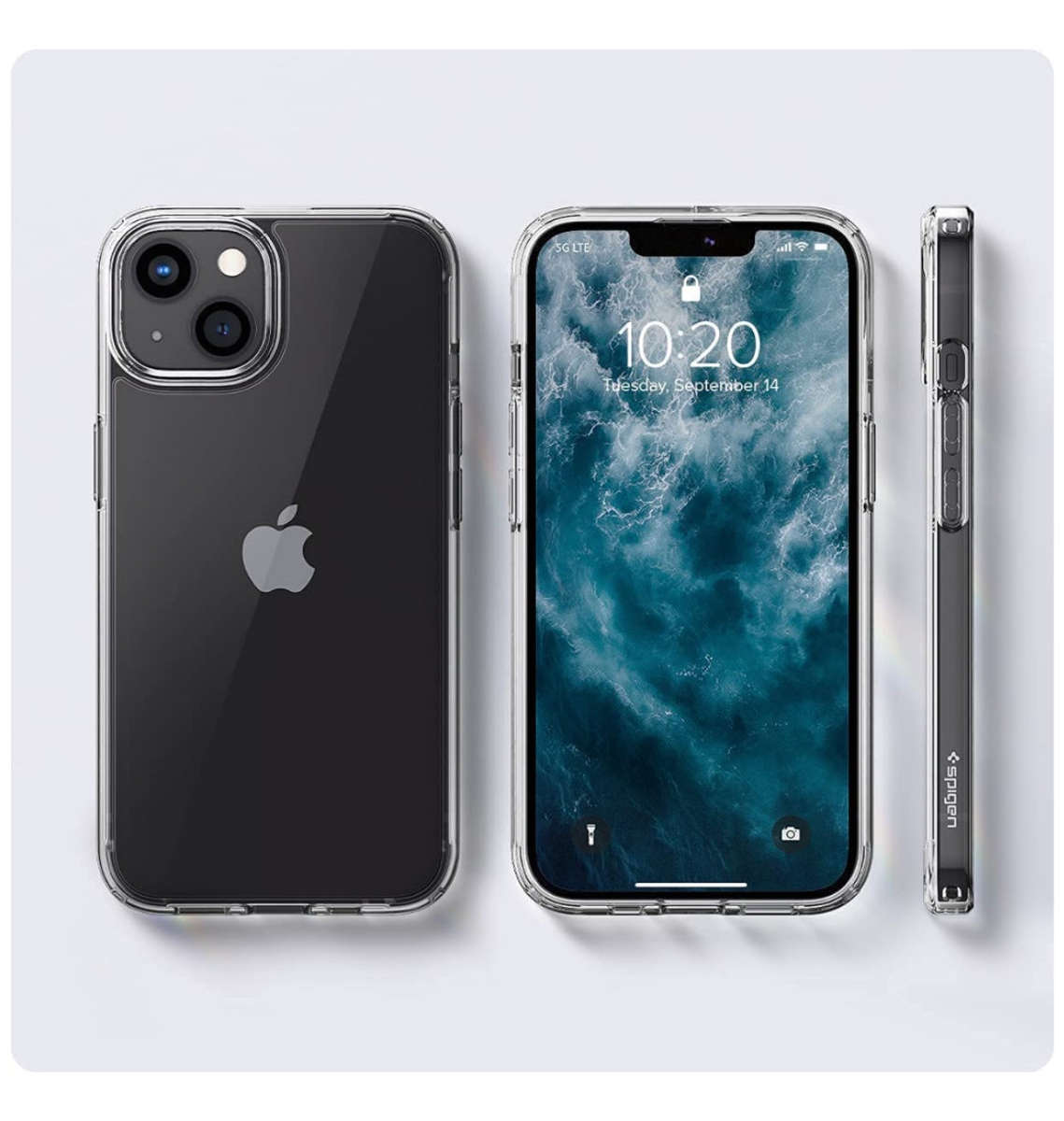 IPHONE 13 PREMIUM ULTRA HYBRID CRYSTAL CASE CLEAR | SPIGEN